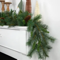 Best Pine and Pine Cones Artificial Christmas Garland - 9' x 12" - Unlit Unlit