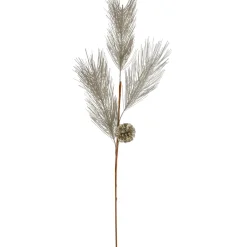 Clearance Pine Needles with Pinecones Artificial Christmas Spray - 29" - Gold Sprays, Picks & Branches