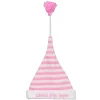 Clearance Pink and White 'Santa's Little Helper' Toddler Christmas Hat Costume Accessory - One Size Costumes