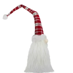 Hot Plaid Hat Santa Claus Gnome Christmas Decoration - 29.5
