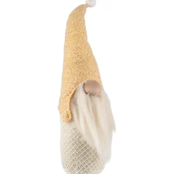 Outlet Plush Christmas Gnome with Sequins Tabletop Figure - 17.5