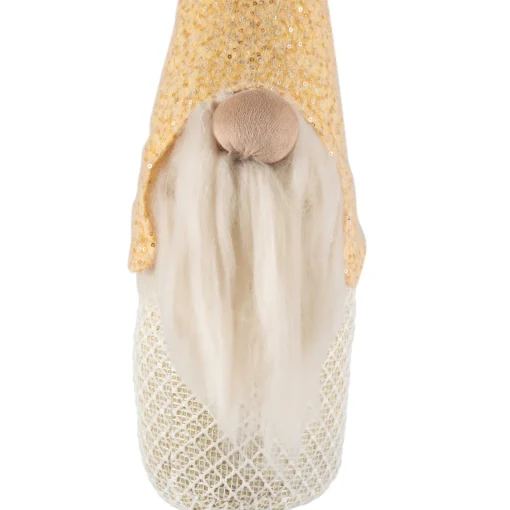 Outlet Plush Christmas Gnome with Sequins Tabletop Figure - 17.5" Gnomes