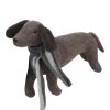 Sale Plush Dachshund Dog with Scarf Christmas Figure - 7.5” Animals