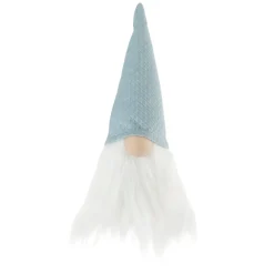 Sale Plush Gnome with Pointy Hat Christmas Figure - 8" - Blue Gnomes