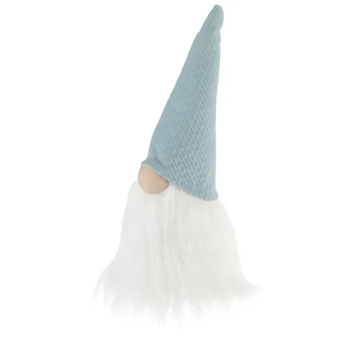 Sale Plush Gnome with Pointy Hat Christmas Figure - 8" - Blue Gnomes