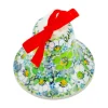 Polmedia Polish Pottery Bell Ornament 4" Spearmint Fresh Collectibles