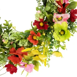 Sale Poppy and Eucalyptus Spring Wreath - 26