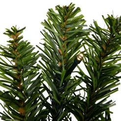 Hot Pre-Lit Battery Operated Canadian Pine Christmas Wreath - 24