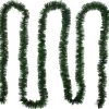 Online Pre-Lit Battery Operated Pine Christmas Garland - 18' x 3" - Warm White LED Lights Pre Lit