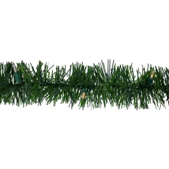 Online Pre-Lit Battery Operated Pine Christmas Garland - 18' x 3