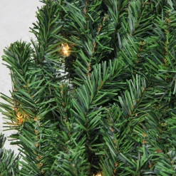 Sale Pre-Lit Canadian Pine Commercial Christmas Wreath - 10' - Clear Lights Commercial