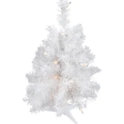 Online Pre-Lit Medium Artificial Christmas Tree - 18" - Clear Lights Pre-Lit