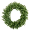 Outlet Pre-Lit Northern Pine Artificial Christmas Wreath - 36" - Multi-Color Lights Pre Lit