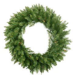 Outlet Pre-Lit Northern Pine Artificial Christmas Wreath - 36