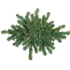 Clearance Pre-Lit Windsor Pine Artificial Christmas Swag - 28" - Clear Lights Pre-Lit Swaga