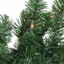 Clearance Pre-Lit Windsor Pine Artificial Christmas Swag - 28" - Clear Lights Pre-Lit Swaga