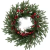 Hot Real Touch™? Berries and Pine Artificial Christmas Wreath - 32" - Unlit Unlit