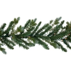 Hot Real Touch™? Pre-Lit Blue Spruce Artificial Christmas Garland - 9' x 14" - Clear Lights Pre Lit
