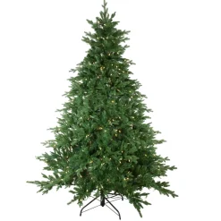 Sale Real Touch™? Pre-Lit Full Minnesota Balsam Fir Artificial Christmas Tree - 6.5' - Warm White LED Pre-Lit