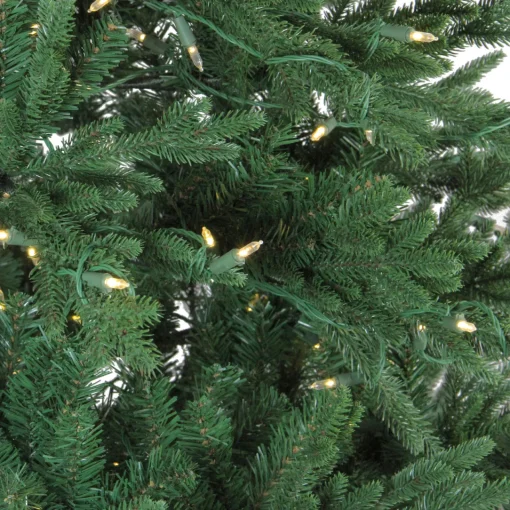 Sale Real Touch™? Pre-Lit Full Minnesota Balsam Fir Artificial Christmas Tree - 6.5' - Warm White LED Pre-Lit