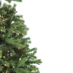 Best Real Touch™? Pre-Lit Full Noble Fir Artificial Christmas Tree - 7.5' - Clear Lights Pre-Lit