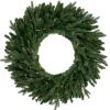 Online Real Touch™ Pre-Lit Grande Spruce Artificial Christmas Wreath - 48" - Clear Lights Pre Lit
