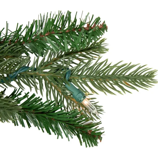 Online Real Touch™ Pre-Lit Grande Spruce Artificial Christmas Wreath - 48" - Clear Lights Pre Lit