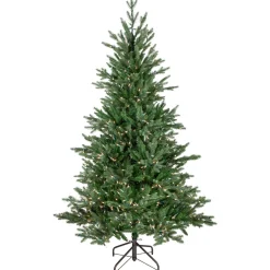 Sale Real Touch™ Pre-Lit Medium Grande Spruce Artificial Christmas Tree - 7' - Clear Lights Pre-Lit