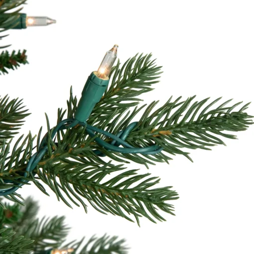 Sale Real Touch™ Pre-Lit Medium Grande Spruce Artificial Christmas Tree - 7' - Clear Lights Pre-Lit