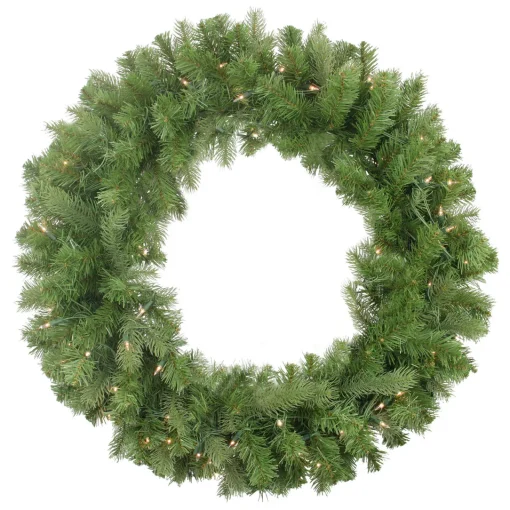 Online Real Touch™? Pre-Lit Noble Fir Artificial Christmas Wreath - 30" - Clear Lights Pre Lit