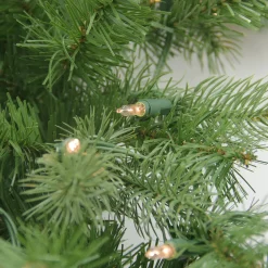 Online Real Touch™? Pre-Lit Noble Fir Artificial Christmas Wreath - 30" - Clear Lights Pre Lit