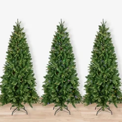Clearance Real Touch™? Pre-Lit Washington Frasier Fir Multi-Function Slim Christmas Tree - 7.5' - Dual Color LED Lights Pre-Lit
