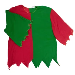 Red and Green Elf Adult Christmas Costume Set - Plus Size Costumes
