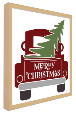Online Red Christmas Truck 10.5