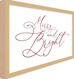 New Red Merry and Bright 15.5