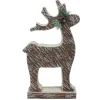 Best Rustic Woodland Reindeer Statue Christmas Figure - 19" - Brown Animals