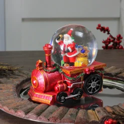 Best Santa Claus Musical Train Christmas Snow Globe - 6" Snow Globes