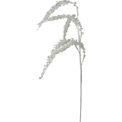 New Sequins and Glitter Weeping Artificial Spray - 27" - White Sprays, Picks & Branches