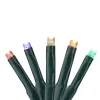 Sale Set of 200 Black LED Cluster Christmas Lights - 19 ft Green Wire Led