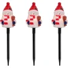 Sale Set of 4 Jolly Snowmen Christmas Pathway Markers 16" Lawn Stakes