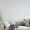 Set of 40 Multi-Color LED Fairy Christmas Lights with Remote Control 6’ Battery Operated