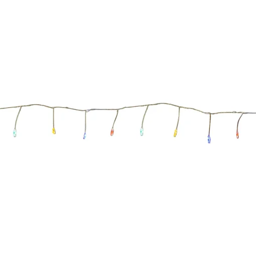 Set of 40 Multi-Color LED Fairy Christmas Lights with Remote Control 6’ Battery Operated