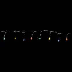 Set of 40 Multi-Color LED Fairy Christmas Lights with Remote Control 6’ Battery Operated