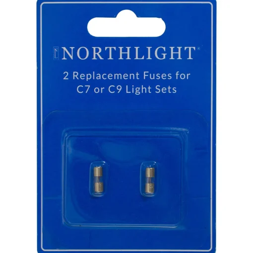 Sale Set of 2 Replacement Fuses for C7 or C9 Christmas Lights - 3 Amps Accessories