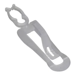 Clearance Set of 500ct Clear Gutter and Shingle Christmas Light Clips Accessories