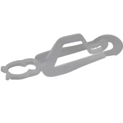 Clearance Set of 500ct Clear Gutter and Shingle Christmas Light Clips Accessories