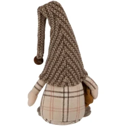 Online Sitting Gnome with Teddy Bear Christmas Figure - 14