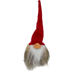 Sale Smirking Gnome with Long Beard and Tall Pointy Hat Christmas Figure - 11" Gnomes