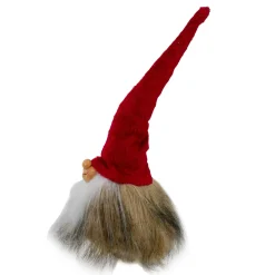 Sale Smirking Gnome with Long Beard and Tall Pointy Hat Christmas Figure - 11