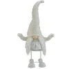 New Spring Loaded Serena Christmas Gnome with Pigtails - 24.5" - White and Beige Gnomes